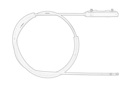 Ornamente - Cablu capota motor potrivit VW CC B7, PASSAT B6, PASSAT B7 1.4-3.6 2005-2016