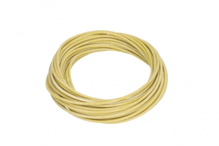 Electrica - Cablu electric (culoare: Galben, Cupru / silicon, sectiune transversala: 1,5mm, lungime: 10m)