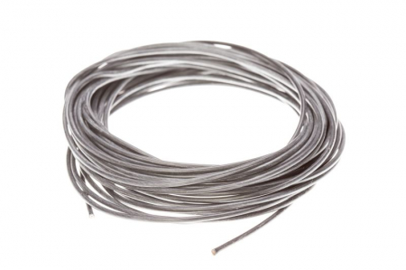 Cablu electric (culoare: Negru, Cupru / silicon, sectiune transversala: 1,5mm, lungime: 10m) [1]