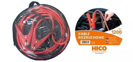 Produse iarna - Cabluri pornire auto  1200A, lungime 6m