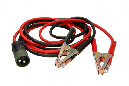Produse iarna - Cabluri pornire auto  lungime 4m, 2x35mm², mufa NATO; capete tip cleste , negru