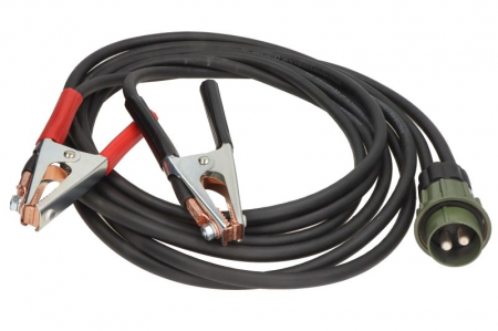 Produse iarna - Cabluri pornire auto lungime 6m, 2x50mm², mufa NATO; capete tip cleste, verde
