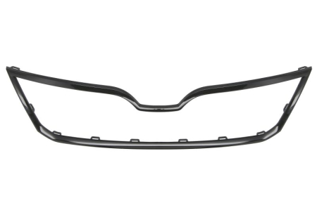 Grile - Cadru grila fata potrivit SKODA RAPID 2012-2017 (plastic, negru lucios)