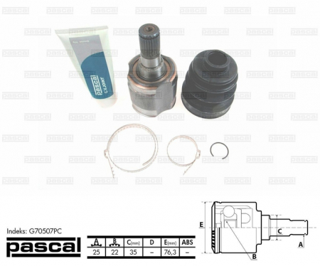 Cap planetara spre cutia de viteze (25z/22z/35mm) HYUNDAI ACCENT II, I30 1.3-1.6D intre 2000-2011 [0]