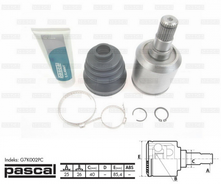 Transmisie - Cap planetara spre cutia de viteze (25z/26z/40mm) LAND ROVER FREELANDER 2.0D/2.5 intre 2000-2006