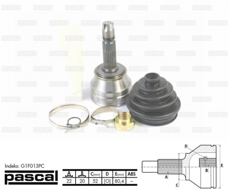 Cap planetara spre roata (22z/20z/52mm) FIAT FIORINO, PALIO, SIENA 1.0-1.7D dupa 1988 [0]