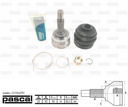 Cap planetara spre roata (25z/30z/50mm; ABS:44) HYUNDAI MATRIX 1.6 intre 2001-2010 [0]