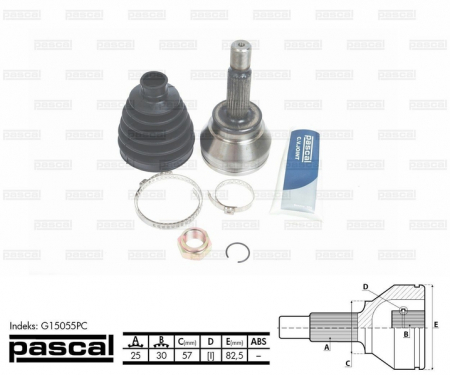 Cap planetara spre roata (25z/30z/57mm) MITSUBISHI LANCER VII 1.3/1.6/2.0 intre 2003-2013 [0]