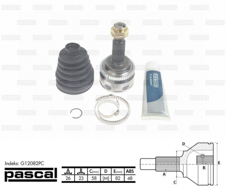 Cap planetara spre roata (26z/23z/58mm; ABS:48) TOYOTA COROLLA 1.4/1.6 intre 2001-2008 [0]