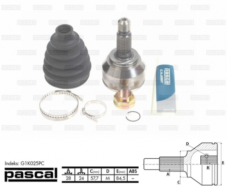 Cap planetara spre roata (28z/24z/57,7mm) ROVER 75 2.0/2.0D/2.5 intre 1999-2005 [0]