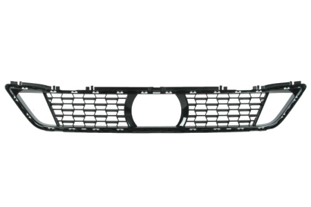Elemente bara - Capac bara fata (cu montare radar, plastic, negru, M-PAKIET) potrivit BMW 5 G30, G31, G38, F90 2020-2023