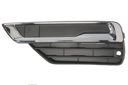 Elemente bara - Capac bara fata Stanga (cadru cromat, plastic, negru) potrivit VOLVO XC90 II 2014-2020