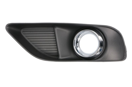 Elemente bara - Capac bara fata Stanga (cu orificii proiector ceata, argintiu/negru, SRT-8) potrivit CHRYSLER 300 C II 2011-2014