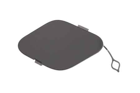 Elemente bara - Capac carlig remorcare potrivit FORD TRANSIT, TRANSIT CONNECT, TRANSIT CONNECT V408/MINIVAN, TRANSIT V363 dupa 2006 - fata (plastic, negru)