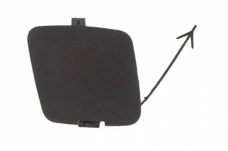 Capac carlig remorcare Fata (plastic, negru) potrivit FIAT FIORINO/MINIVAN, QUBO 11.07- 11.07- Carlig remorcare - Capac carlig remorcare Fata (plastic, negru) potrivit FIAT FIORINO/MINIVAN, QUBO 11.07- 11.07-