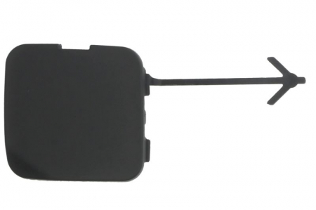 Carlig remorcare - Capac carlig remorcare fata (plastic, negru) potrivit NISSAN NV300; RENAULT TRAFIC III 08.14-