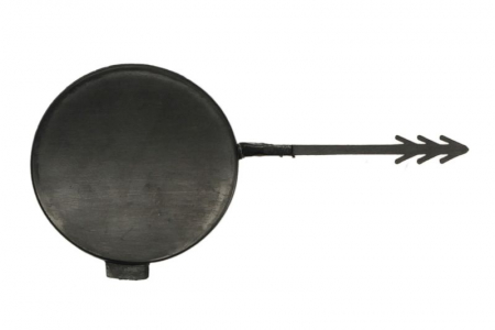 Capac carlig remorcare spate (plastic, grunduit) potrivit AUDI A4 B8 11.07-10.11 Carlig remorcare - Capac carlig remorcare spate (plastic, grunduit) potrivit AUDI A4 B8 11.07-10.11