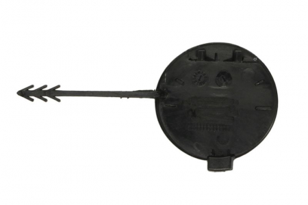 Capac carlig remorcare spate (plastic, grunduit) potrivit AUDI A4 B8 11.07-10.11 [1]