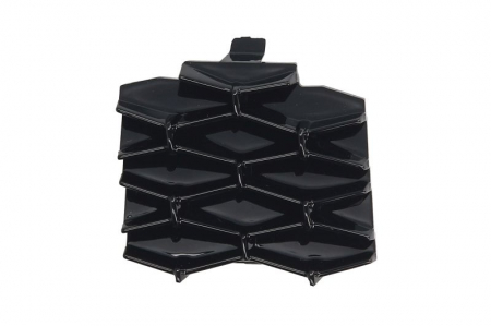 Capac carlig tractare bara Fata plastic, negru potrivit MAZDA 3 Hatchback dupa 2019