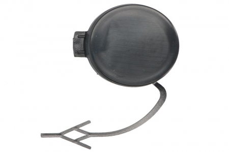 Elemente bara - Capac carlig tractare fata plastic, negru potrivit VW CADDY V dupa 2020