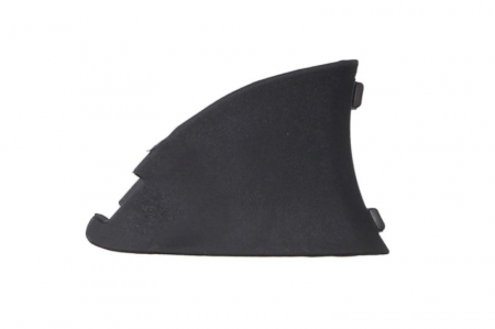 Elemente bara - Capac dop potrivit OPEL ASTRA J 2012-2015 - grila bara fata stanga inferior, plastic, negru