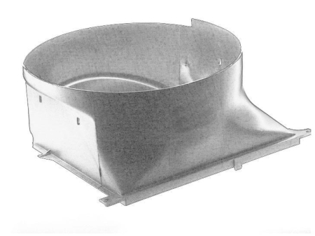 Grile - Capac radiator motor potrivit BMW 3 (E36) 1.6-1.9 1990-2000