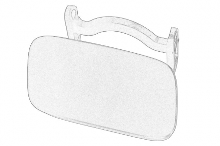 Capac spalator faruri dreapta (plastic, grunduit) AUDI A4 B8 intre 2007-2011 Piese Auto - Capac spalator faruri dreapta (plastic, grunduit) AUDI A4 B8 intre 2007-2011