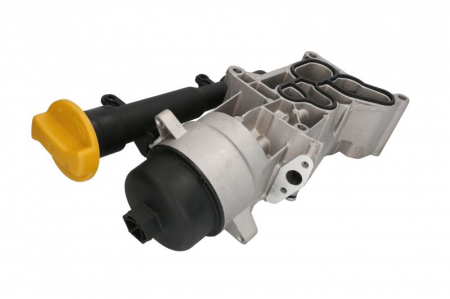 Elemente sistem racire - Carcasa filtru ulei potrivit ALFA ROMEO MITO; CHEVROLET AVEO; FIAT 500, DOBLO, DOBLO CARGO, DOBLO/MINIVAN, FIORINO/MINIVAN, GRANDE PUNTO, IDEA, LINEA, PANDA, PUNTO, PUNTO EVO 1.3D dupa 2003