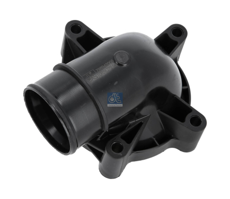 Termostat - Carcasa termostat potrivita RVI C, K, KERAX, MAGNUM, PREMIUM, PREMIUM 2, T; VOLVO B11, B12, B9, FH, FH II, FH16, FM, FM II D11A-370-TD123ES dupa 1990 (aluminiu)