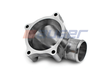 Termostat - Carcasa termostat potrivita RVI C, K, KERAX, MAGNUM, PREMIUM, T; VOLVO B11, B12, B9, FH, FH II, FH16, FM, FM II D11A-370-TD123ES dupa 1990 (aluminiu)