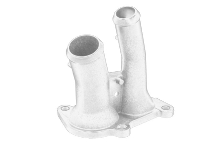 Termostat - Carcasa termostat potrivita FORD B-MAX, C-MAX, C-MAX II, FIESTA V, FIESTA VI, FOCUS C-MAX, FOCUS II, FOCUS III, FUSION, MONDEO IV 1.25-1.6LPG dupa 2001 (cu garnitura)