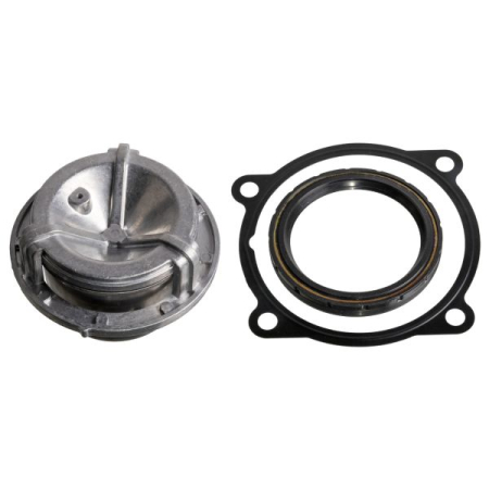 Termostat - Carcasa termostat potrivita IVECO STRALIS I, STRALIS II F2CFE601E-F3GFL611F dupa 2002 (cu garnitura)