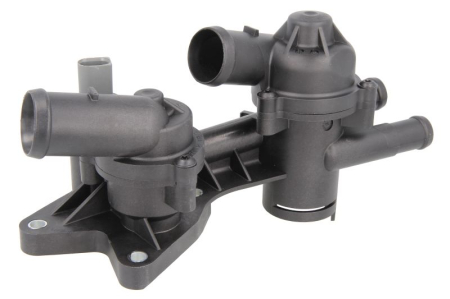 Termostat - Carcasa termostat potrivita AUDI A1, A3; SEAT ALTEA, ALTEA XL, CORDOBA, IBIZA III, IBIZA IV, IBIZA IV SC, IBIZA IV ST, LEON, TOLEDO III, TOLEDO IV; SKODA FABIA II 1.2-1.6LPG 2001-2022