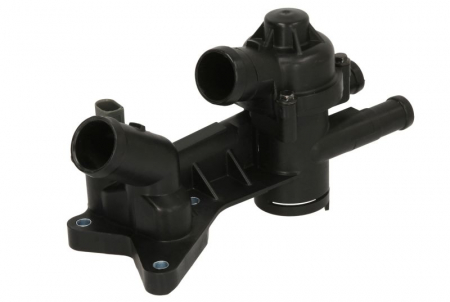 Termostat - Carcasa termostat potrivit AUDI A3; SEAT CORDOBA, IBIZA III, IBIZA IV, IBIZA IV SC, IBIZA IV ST, TOLEDO IV; SKODA FABIA I, FABIA I PRAKTIK, FABIA II, OCTAVIA II, ROOMSTER 1.2/1.4/1.6 dupa 2001