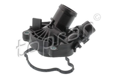 Termostat - Carcasa termostat potrivita BMW 1 (F20), 1 (F21), 2 (F22, F87), 2 (F23), 2 (F45), 2 GRAN TOURER (F46), 2 GRAN TOURER VAN (F46), 3 (F30, F80), 3 (F31), 3 GRAN TURISMO (F34) 1.5D-3.0D dupa 2010