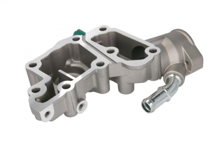 Carcasa termostat potrivit CITROEN BERLINGO, BERLINGO/MINIVAN, C2, C3 I, C3 II, C3 PLURIEL, NEMO, NEMO/MINIVAN, XSARA; FIAT FIORINO, FIORINO/MINIVAN, QUBO; PEUGEOT 1007, 206, 206+ 1.1-1.6 06.94- [1]