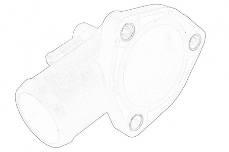 Termostat - Carcasa termostat potrivit NISSAN ATLEON 3.0D 09.00-