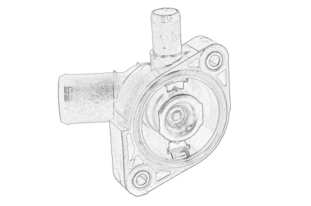 Termostat - Carcasa termostat potrivita TOYOTA YARIS, YARIS CROSS 1.0-1.6 dupa 2020