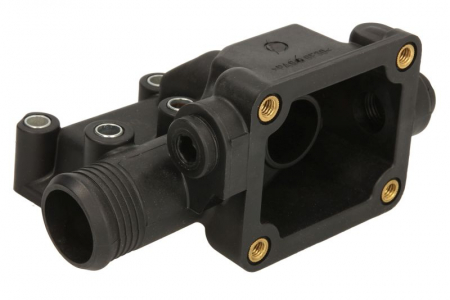 Carcasa termostat potrivit URSUS 3822, 3824; CASE IH 70, 80, 90, 100 C, 80 C, 90 C; CATERPILLAR 416 C, 428 C, 438 C, PF290B; CLAAS 907, 925; FIATALLIS TL645H; JCB 425, 520, 520 S, 520-55 [0]