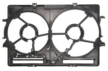 Ventilator - Carcasa ventilator radiator potrivit AUDI A4 ALLROAD B8, A4 B8, A5, A6 ALLROAD C7, A6 C7, A7, Q3, Q5 1.4-3.2 06.07-10.18