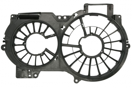 Ventilator - Carcasa ventilator radiator potrivit AUDI A6 ALLROAD C6, A6 C6 2.0-5.2 05.04-08.11