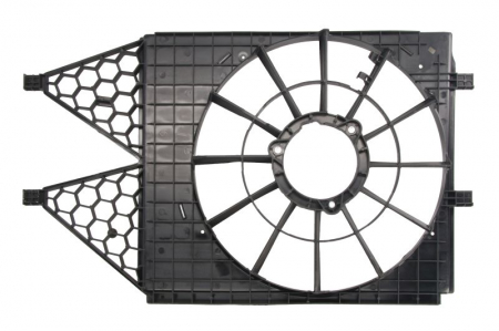 Carcasa ventilator radiator potrivit SEAT IBIZA IV, IBIZA IV SC, IBIZA IV ST; SKODA FABIA II, ROOMSTER; VW POLO IV, POLO V 1.2-1.9D 09.02- [1]