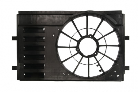 Ventilator - Carcasa ventilator radiator potrivit SEAT IBIZA IV, IBIZA IV SC, IBIZA IV ST; SKODA FABIA II, ROOMSTER; VW POLO V 1.2-1.6LPG 2006-2015