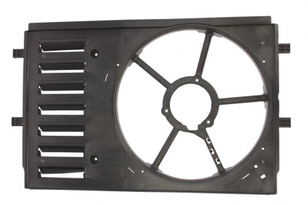 Carcasa ventilator radiator potrivit SEAT IBIZA IV, IBIZA IV SC, IBIZA IV ST, TOLEDO IV; SKODA FABIA II, RAPID, ROOMSTER; VW POLO V 1.2-1.6D 05.08-05.22 [0]