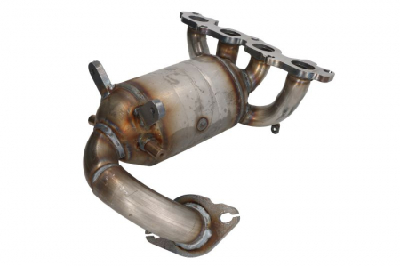 Catalizator EURO 4 potrivit FORD FIESTA V, FIESTA VI, FUSION; MAZDA 2 1.25/1.4 dupa 2001 [0]