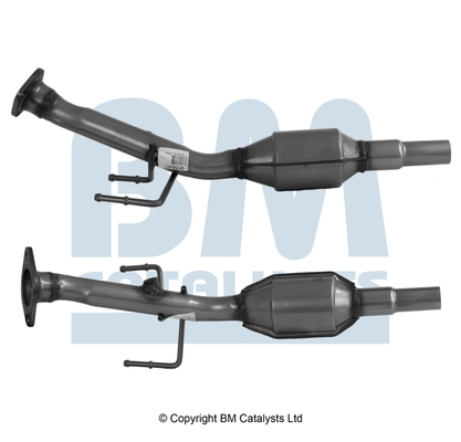 Catalizator - Catalizator EURO 4 potrivit MITSUBISHI COLT VI; SMART FORFOUR 1.1/1.3/1.5 2004-2012
