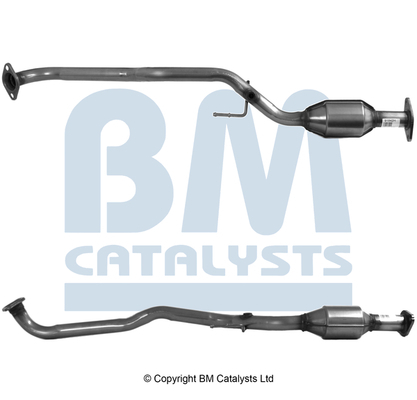 Catalizator EURO 4 potrivit NISSAN PRIMERA 1.6/1.8 2002-2008 [1]