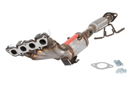 Catalizator - Catalizator EURO 4 potrivit VOLVO C30, S40 II, V50; FORD C-MAX, FOCUS C-MAX, FOCUS II 1.4/1.6 2003-2012