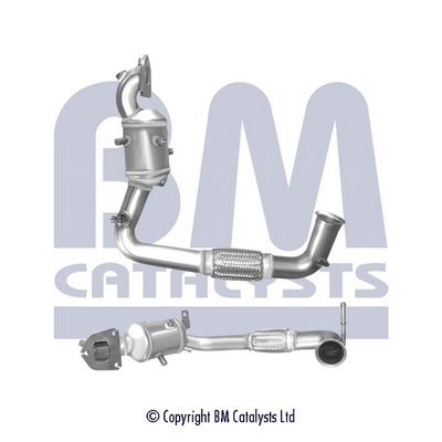 Catalizator - Catalizator EURO 6 potrivit FORD FIESTA VII 1.1 dupa 2017
