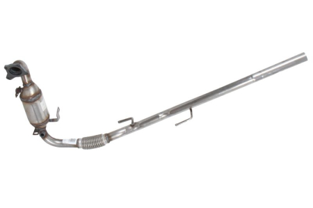 Catalizator - Catalizator fata potrivit Audi A1; Seat Ibiza IV, Ibiza IV Sc, Ibiza IV St, Toledo IV; Skoda Fabia II, Rapid, Roomster, Roomster Praktik; VW Polo V 2009-2022 - 1.2, Euro 5, motor max. 1200 cm³